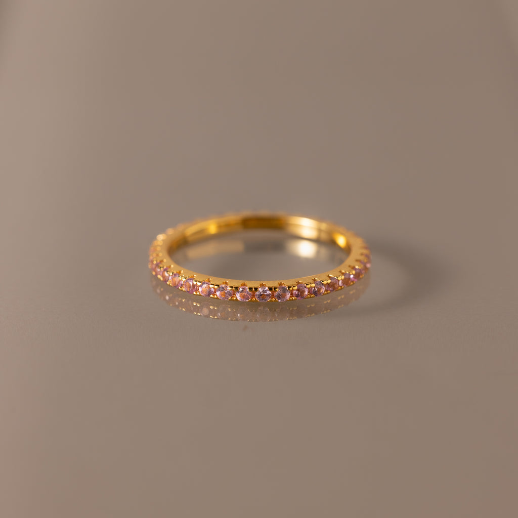 Endless Eternity Birthstone Ring