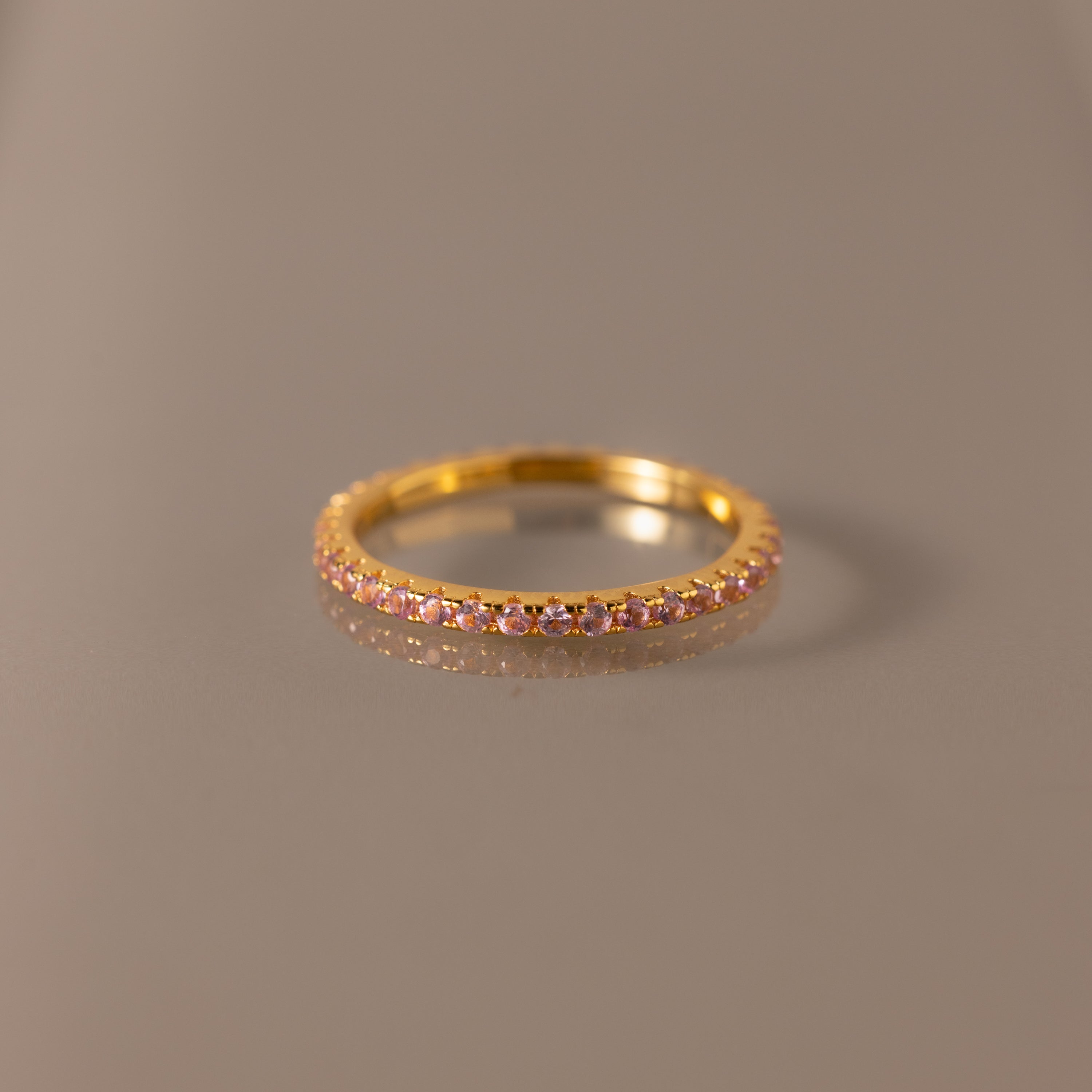 Endless Eternity Birthstone Ring