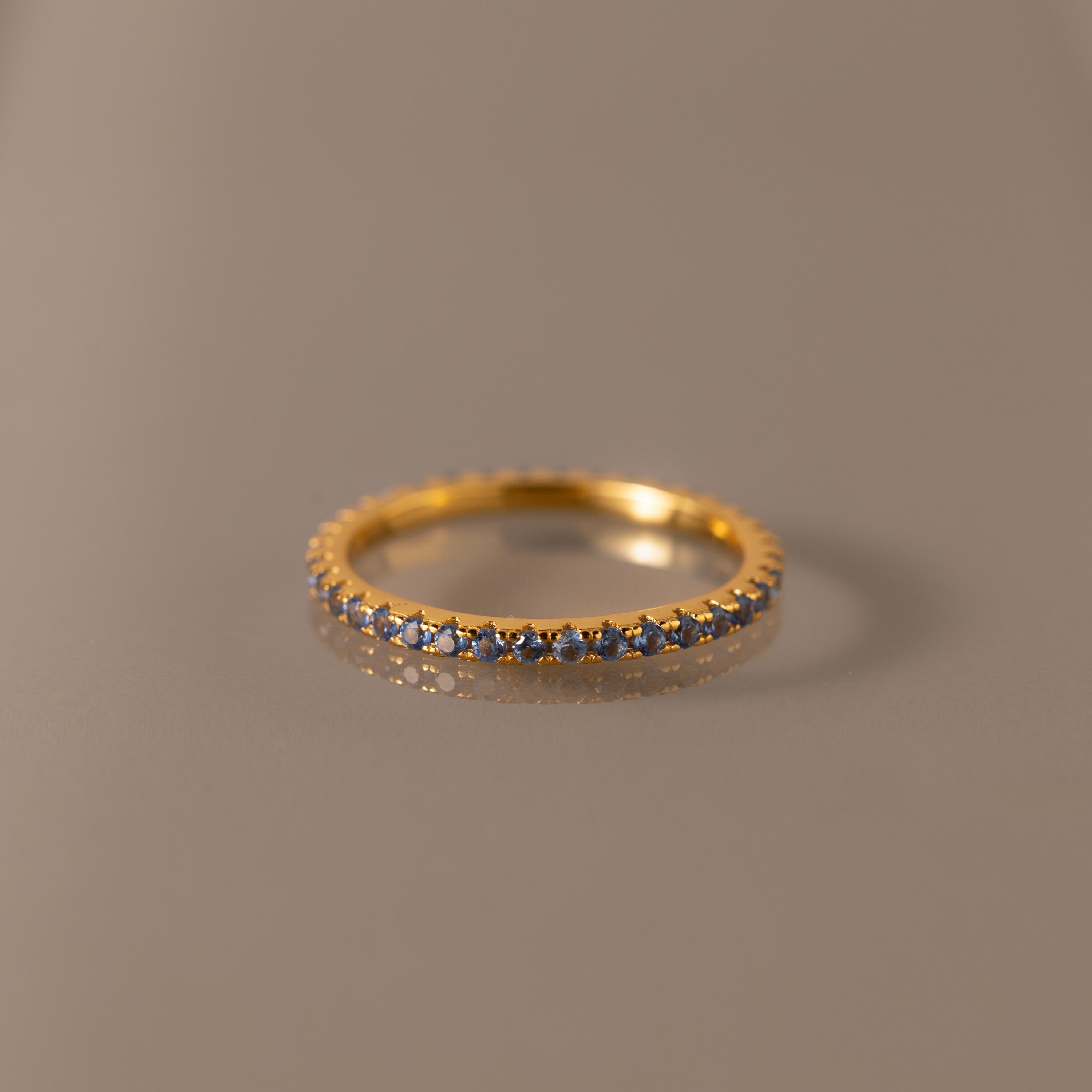 Endless Eternity Birthstone Ring
