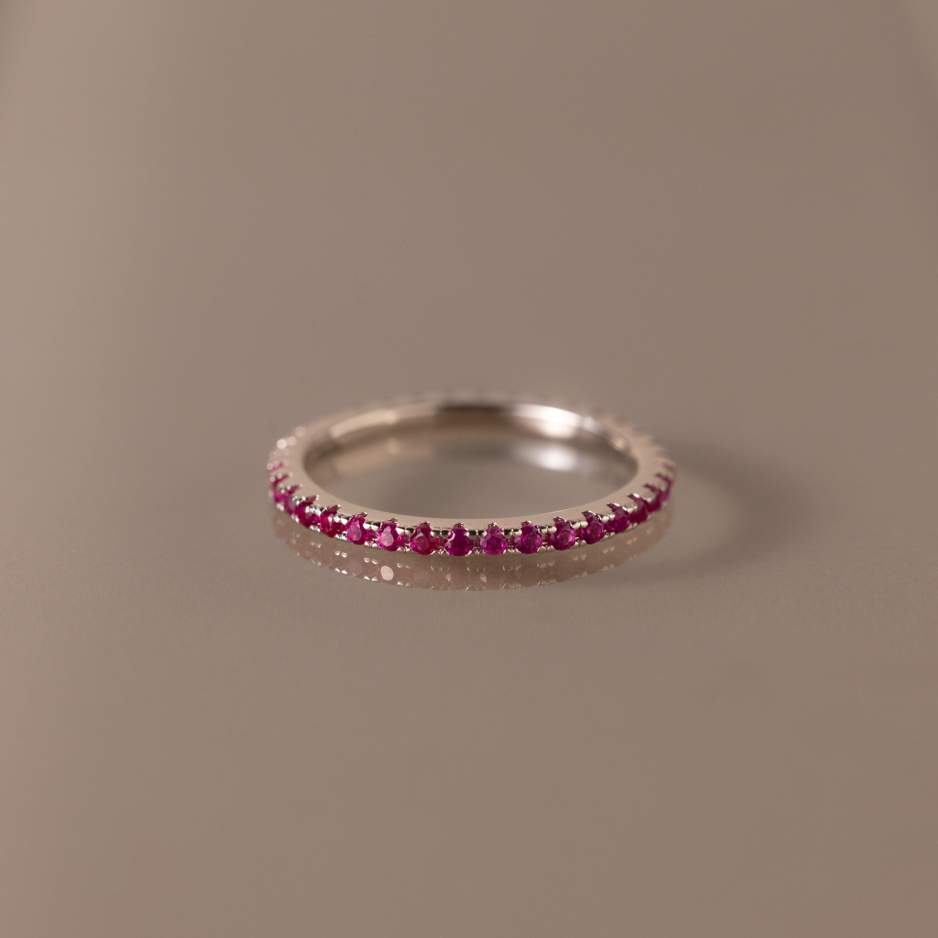 Endless Eternity Ruby Ring