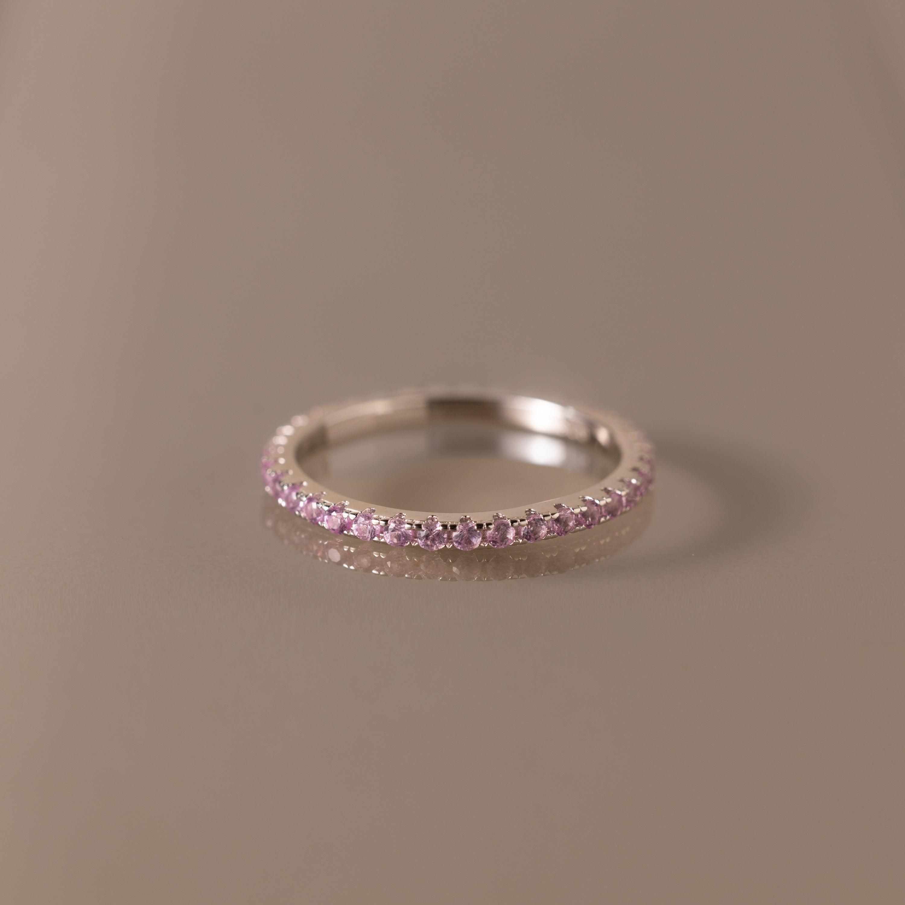 Endless Eternity Pink Tourmaline Ring