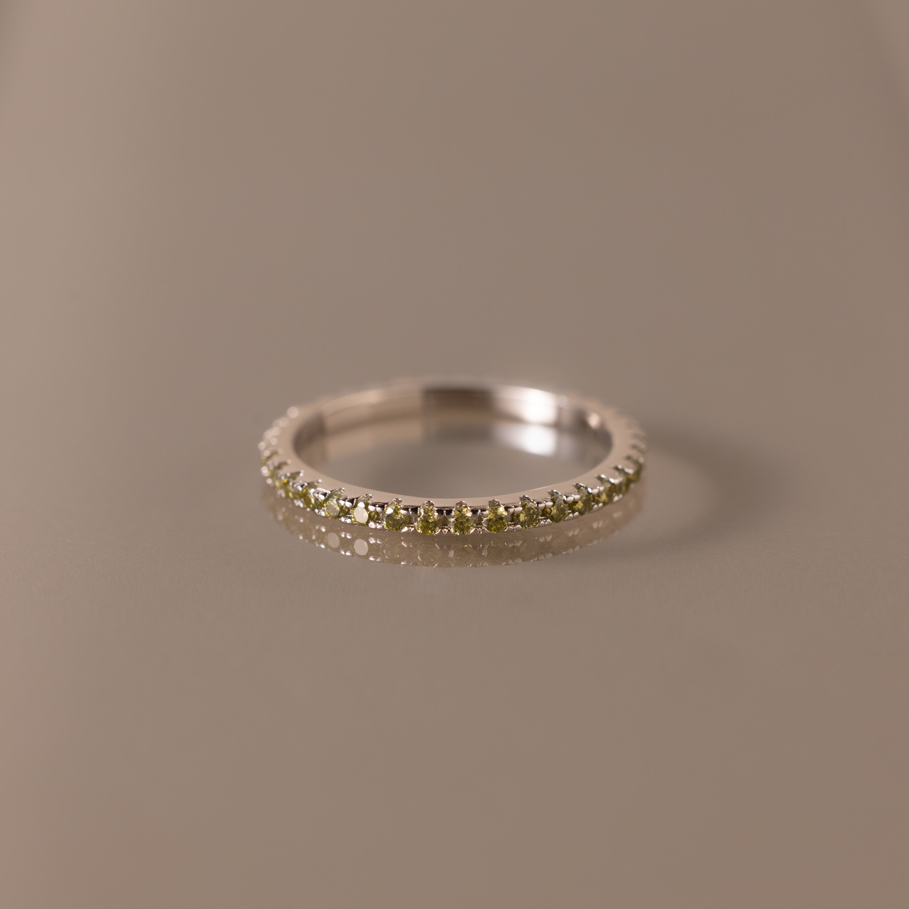 Endless Eternity Peridot Ring