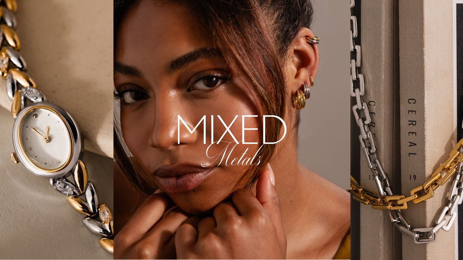 Bijoux en métaux mixtes