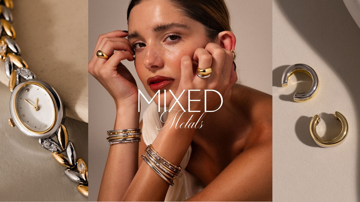 Bijoux en métaux mixtes