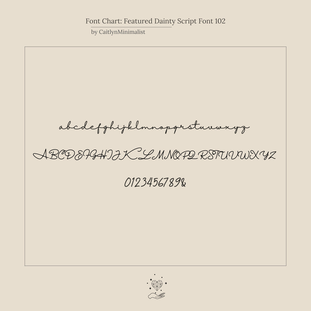 Flower Birth Name Necklace