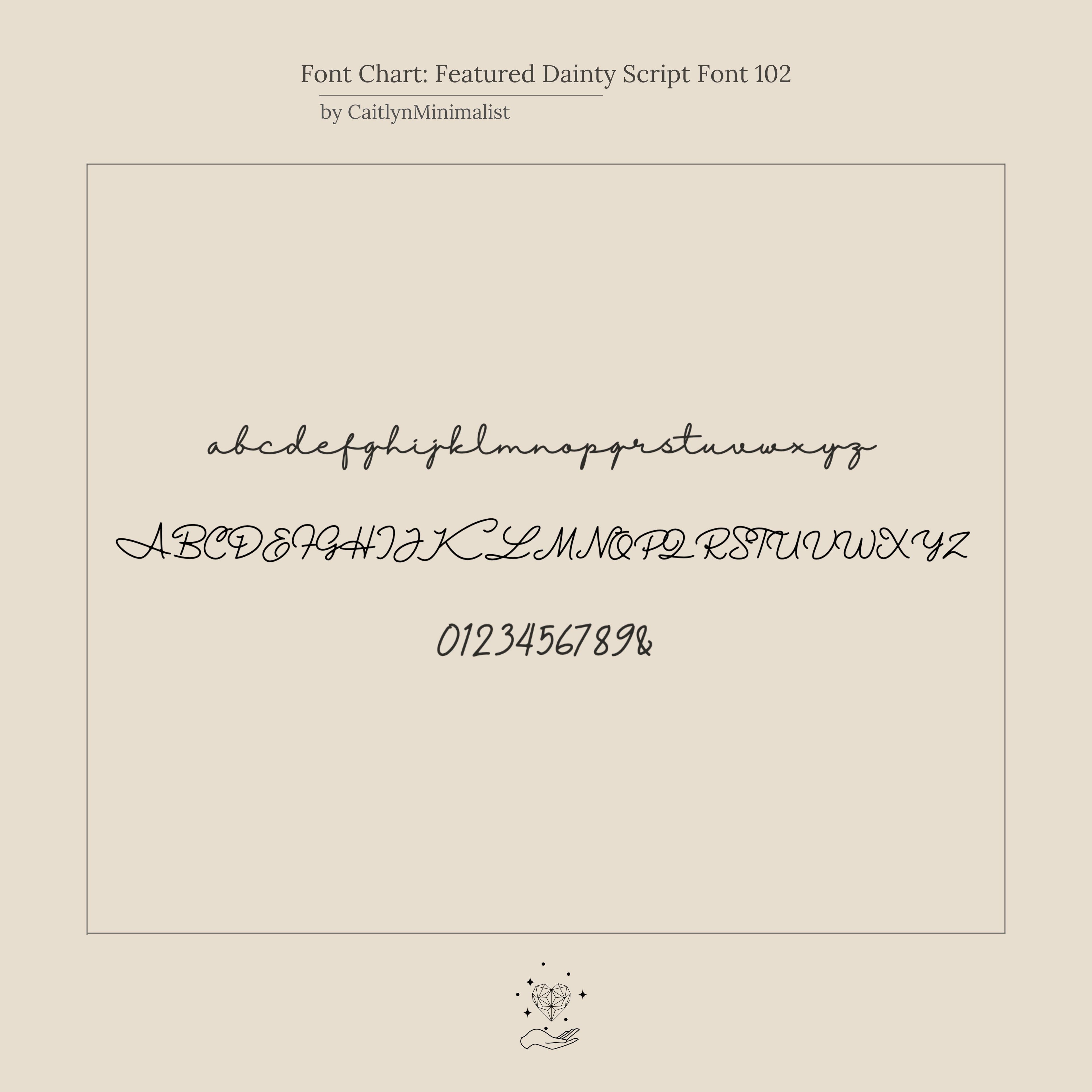 Flower Birth Name Necklace