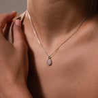 Moonstone Pendant Necklace