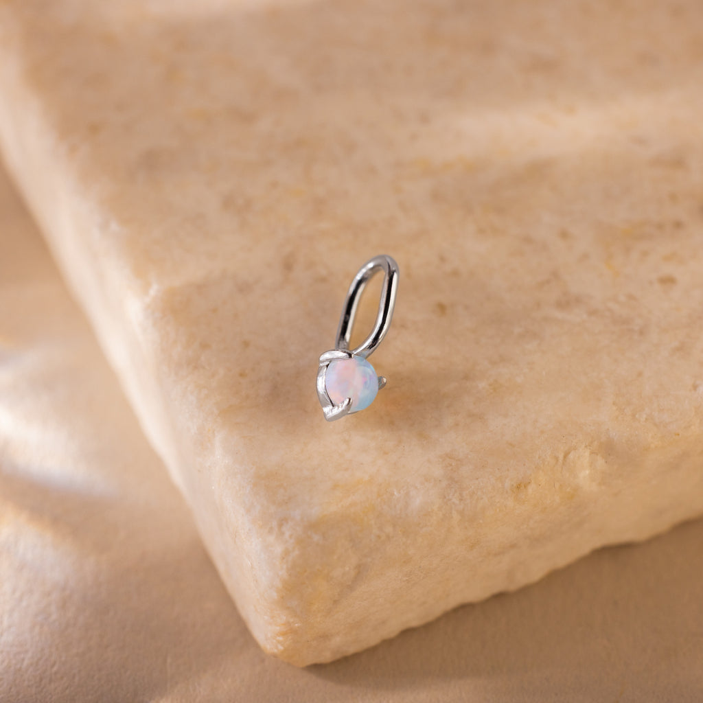 Dainty Opal Charm