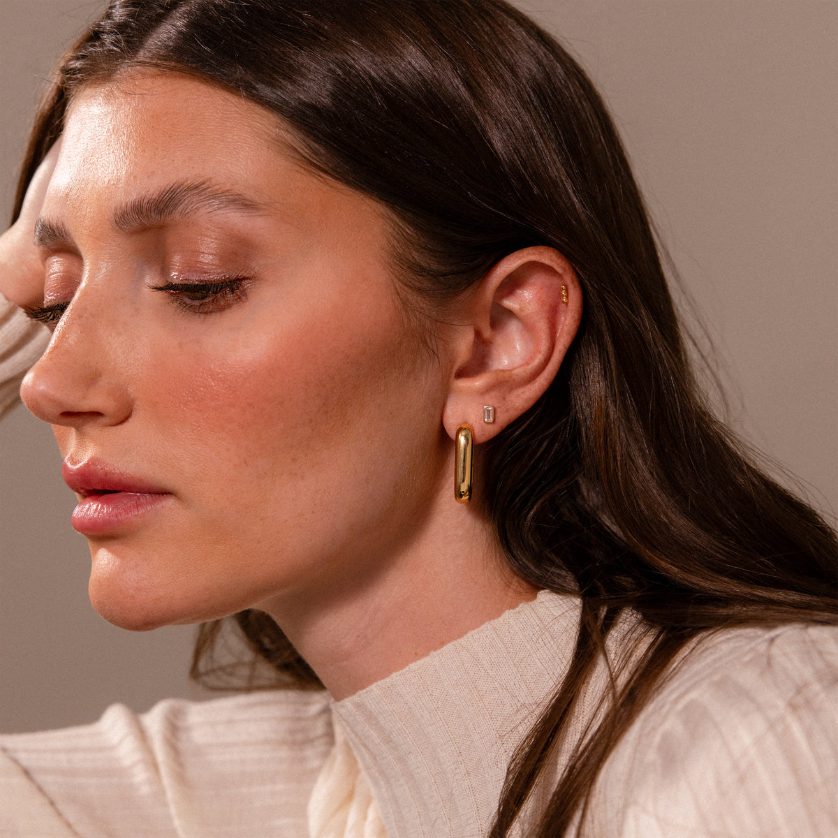 Chunky Link Hoops