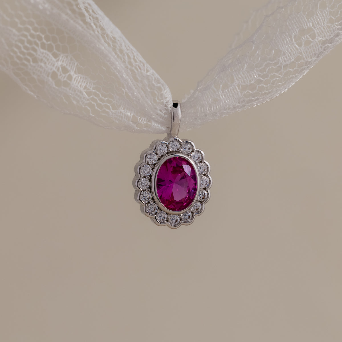 Heirloom Ruby Charm