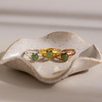 Jade Heart Signet Ring-Rings-Caitlyn Minimalist