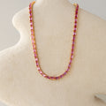 Baguette Tourmaline Chain Necklace