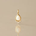 Enchanted Opal Teardrop Charm