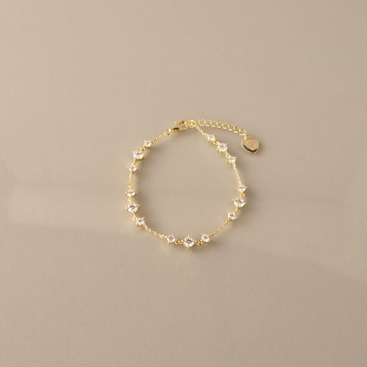 Diamond Trio Station Bracelet