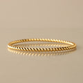 Twisted Rope Bangle