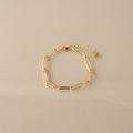Interlocking Rhythm Link Bracelet