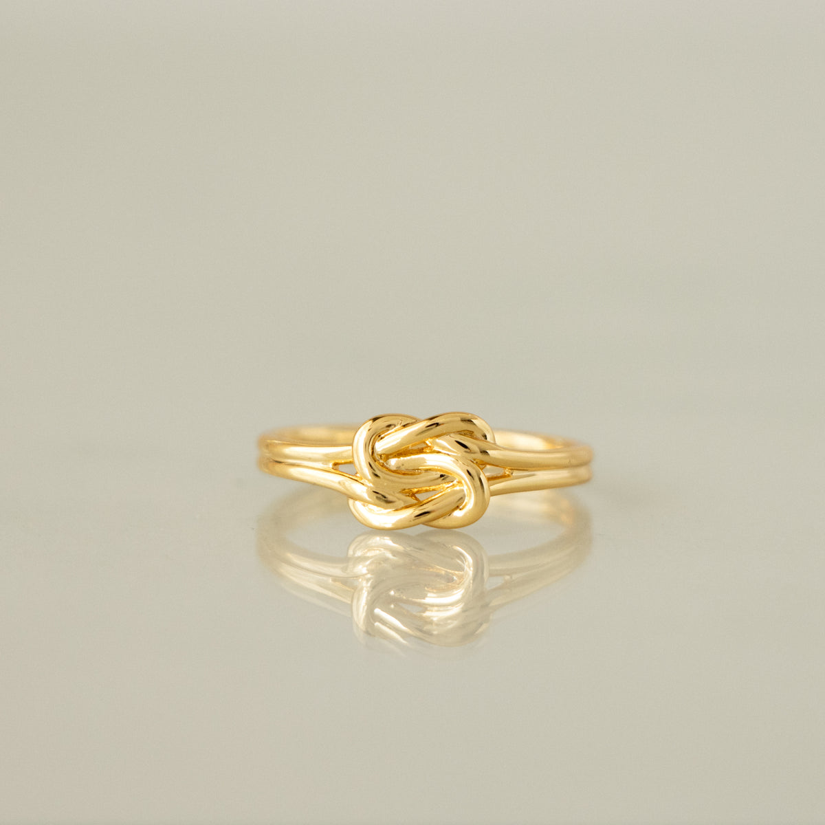 Duo Knot Loop Ring
