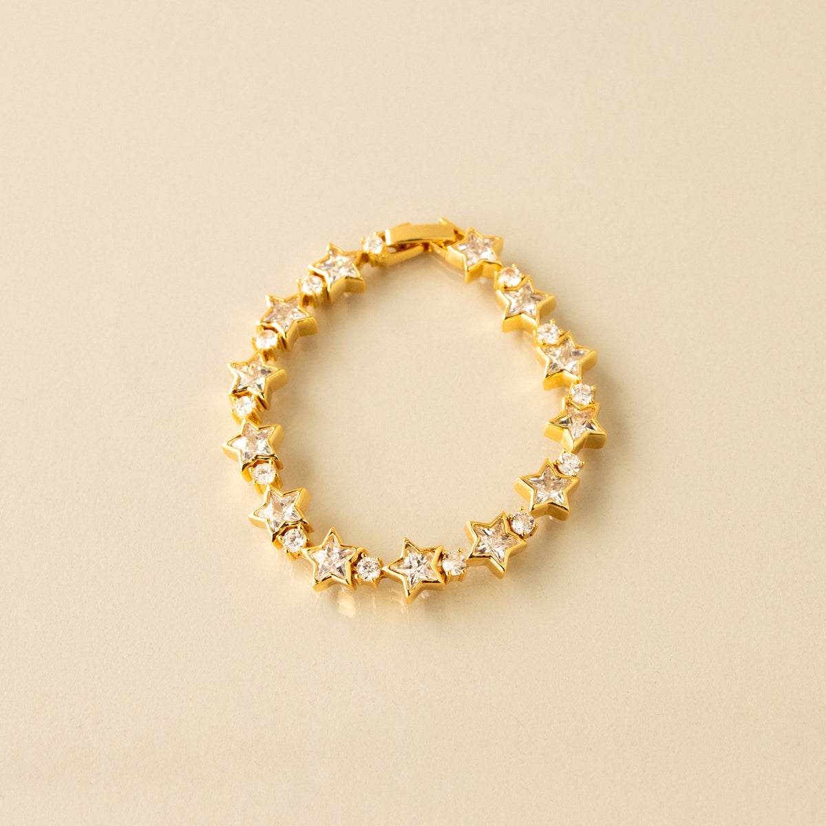 Diamond Star Chain Bracelet