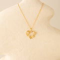 Eden Pearl Heart Necklace