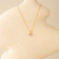 Shimmering Diamond Heart Necklace