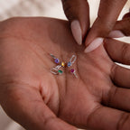 Dainty Amethyst Charm