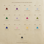Toi et Moi Triangle Birthstone Ring