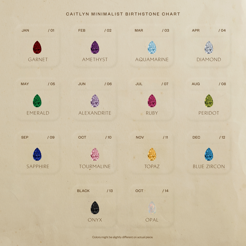 Duo Birthstone Heart Signet Ring