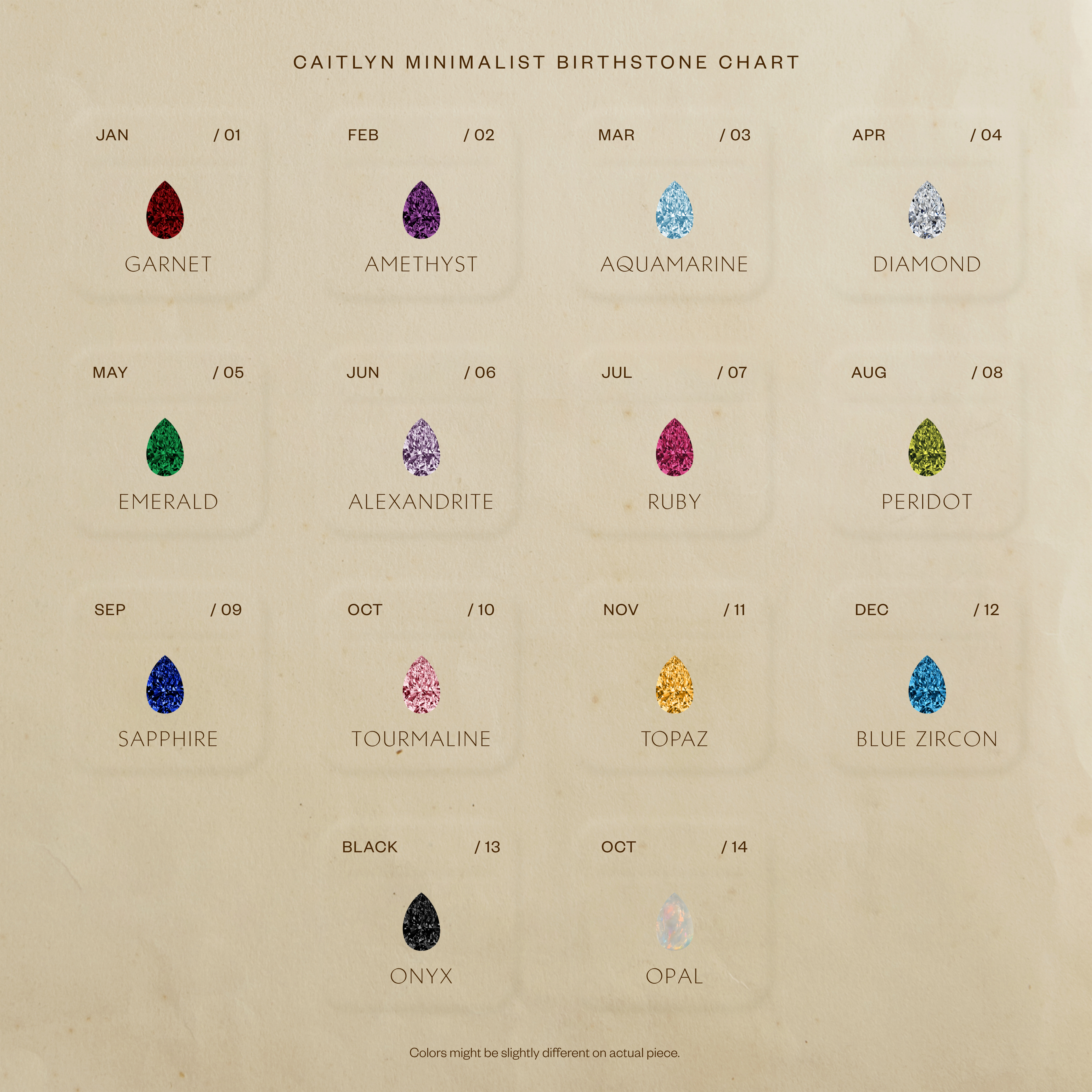 Duo Birthstone Heart Signet Ring