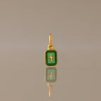 North Star Emerald Charm