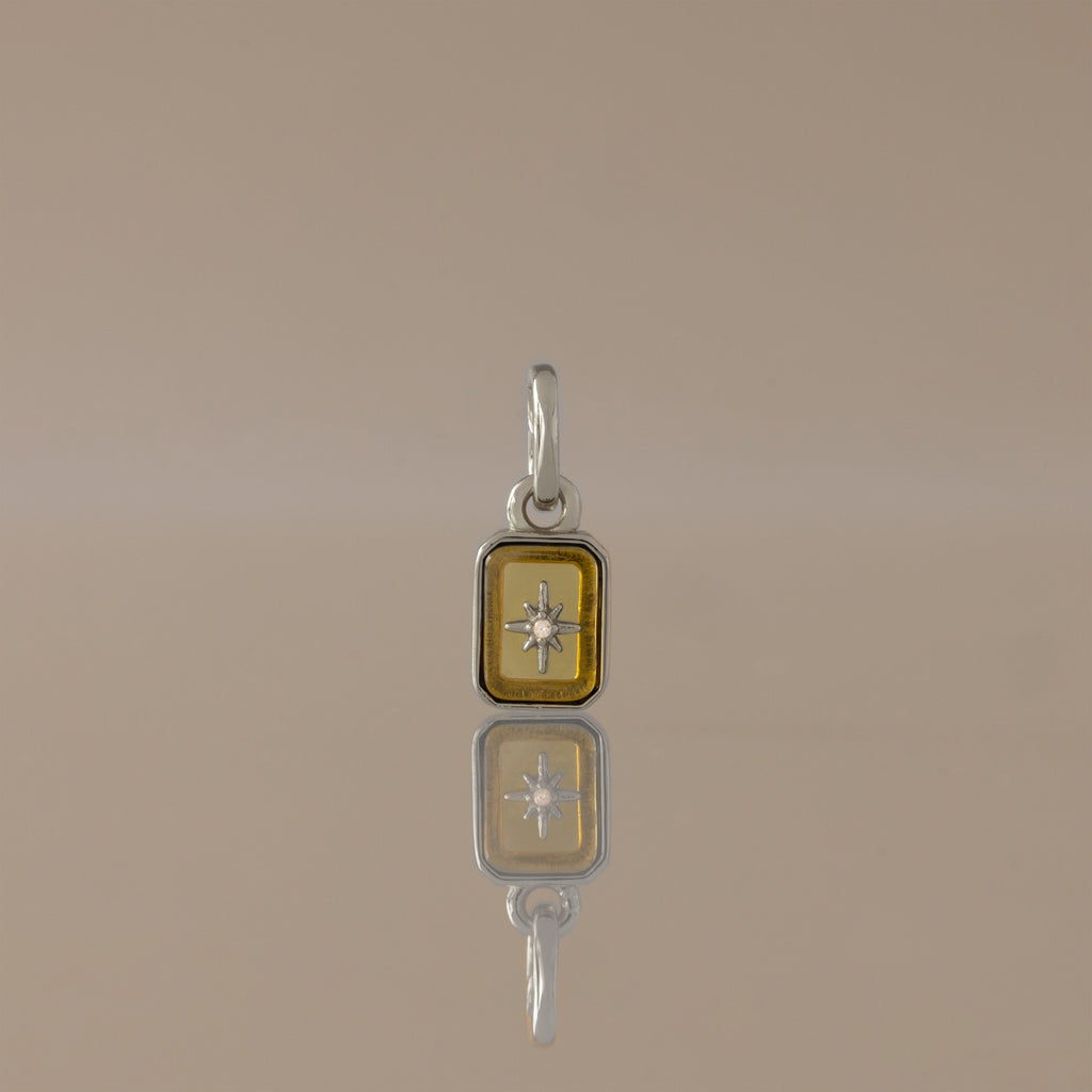 North Star Peridot Charm