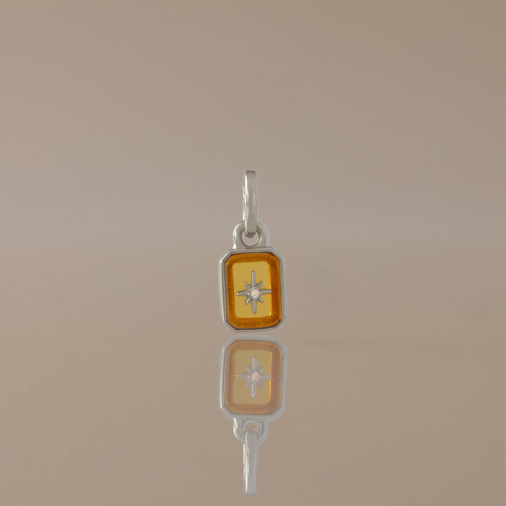 North Star Topaz Charm