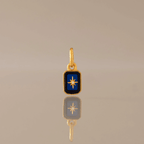 North Star Sapphire Charm