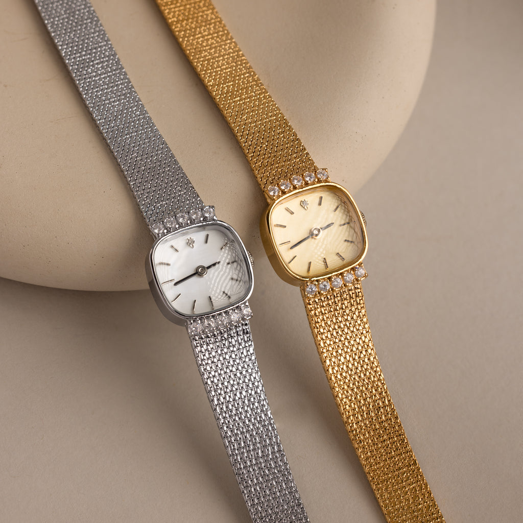 Luxe Square Timepiece