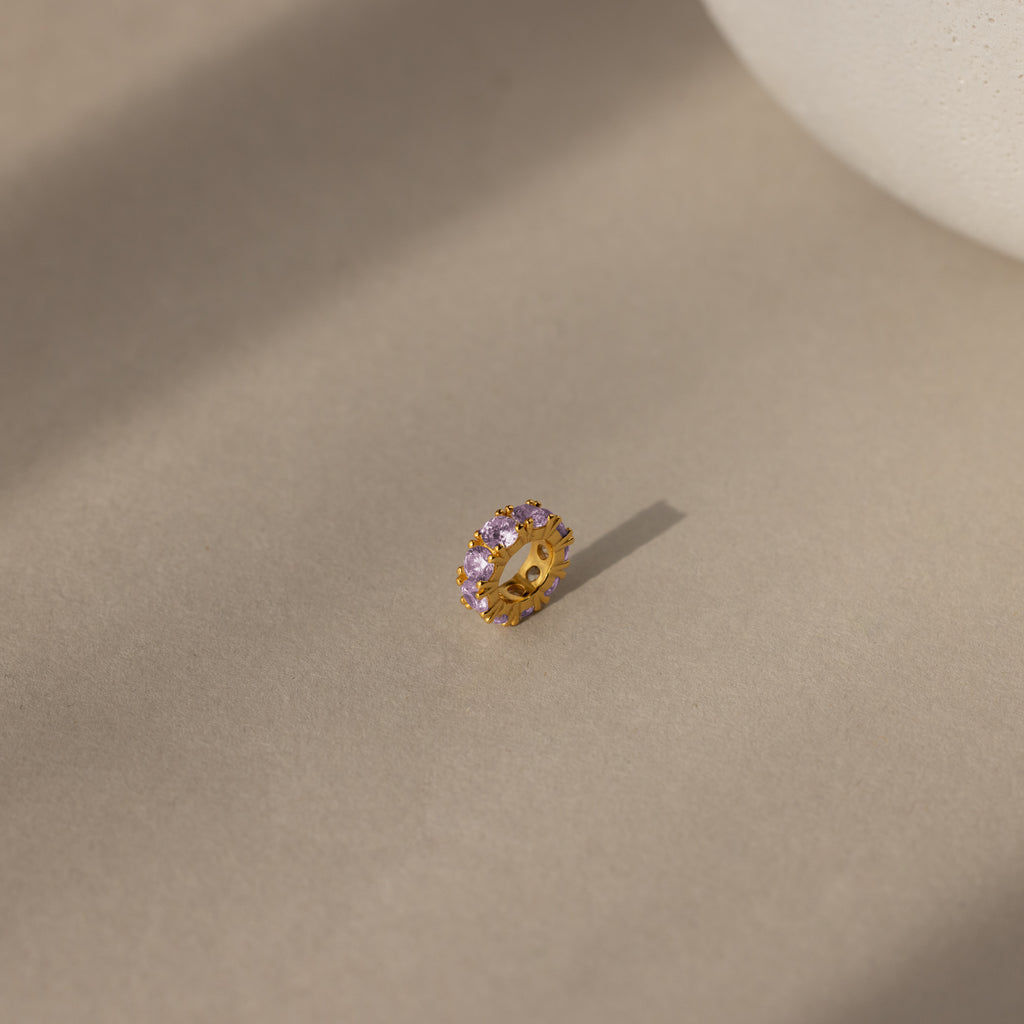 Infinity Light Alexandrite Charm