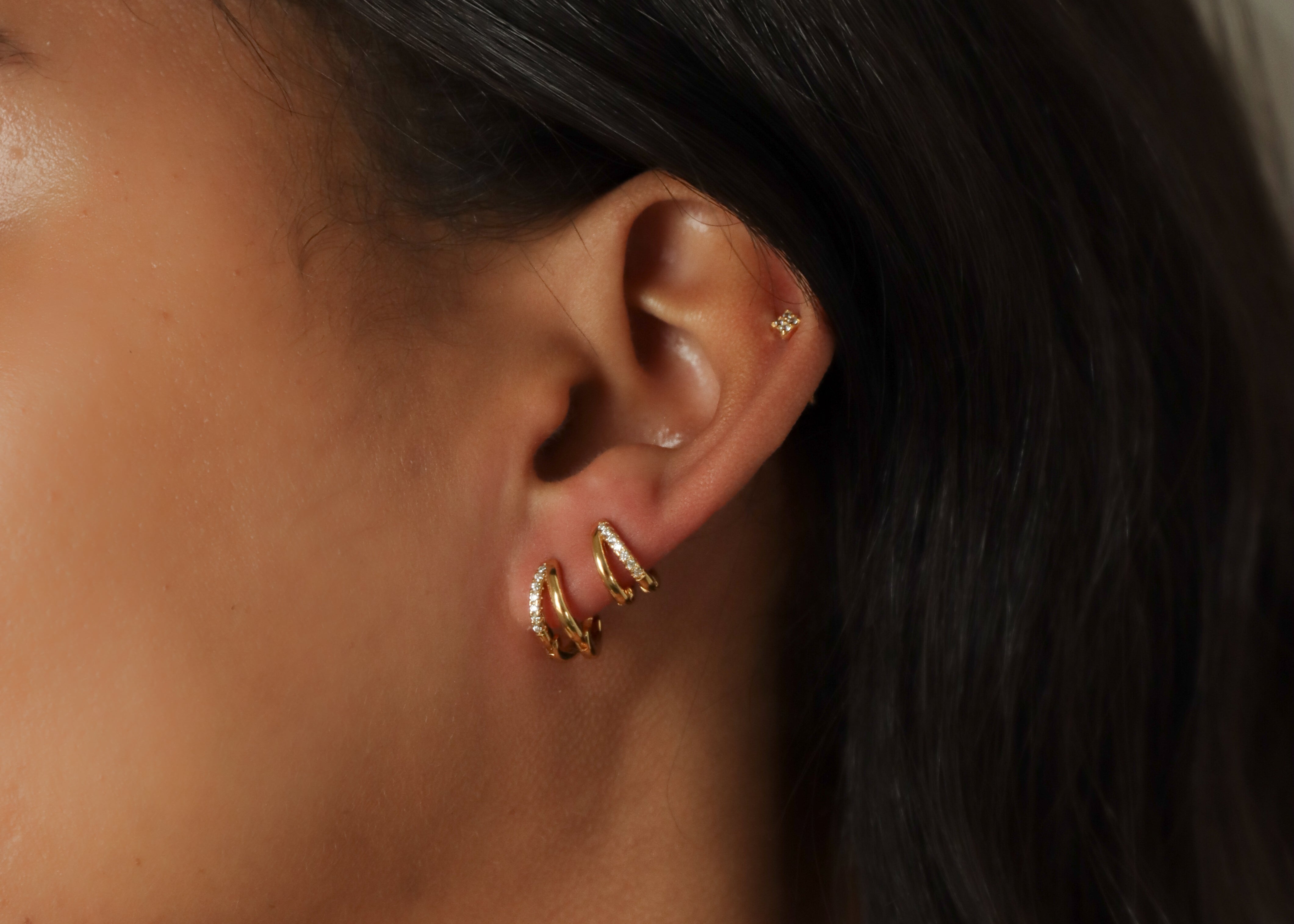 The Curated Ear Building the Perfect Earring Stack