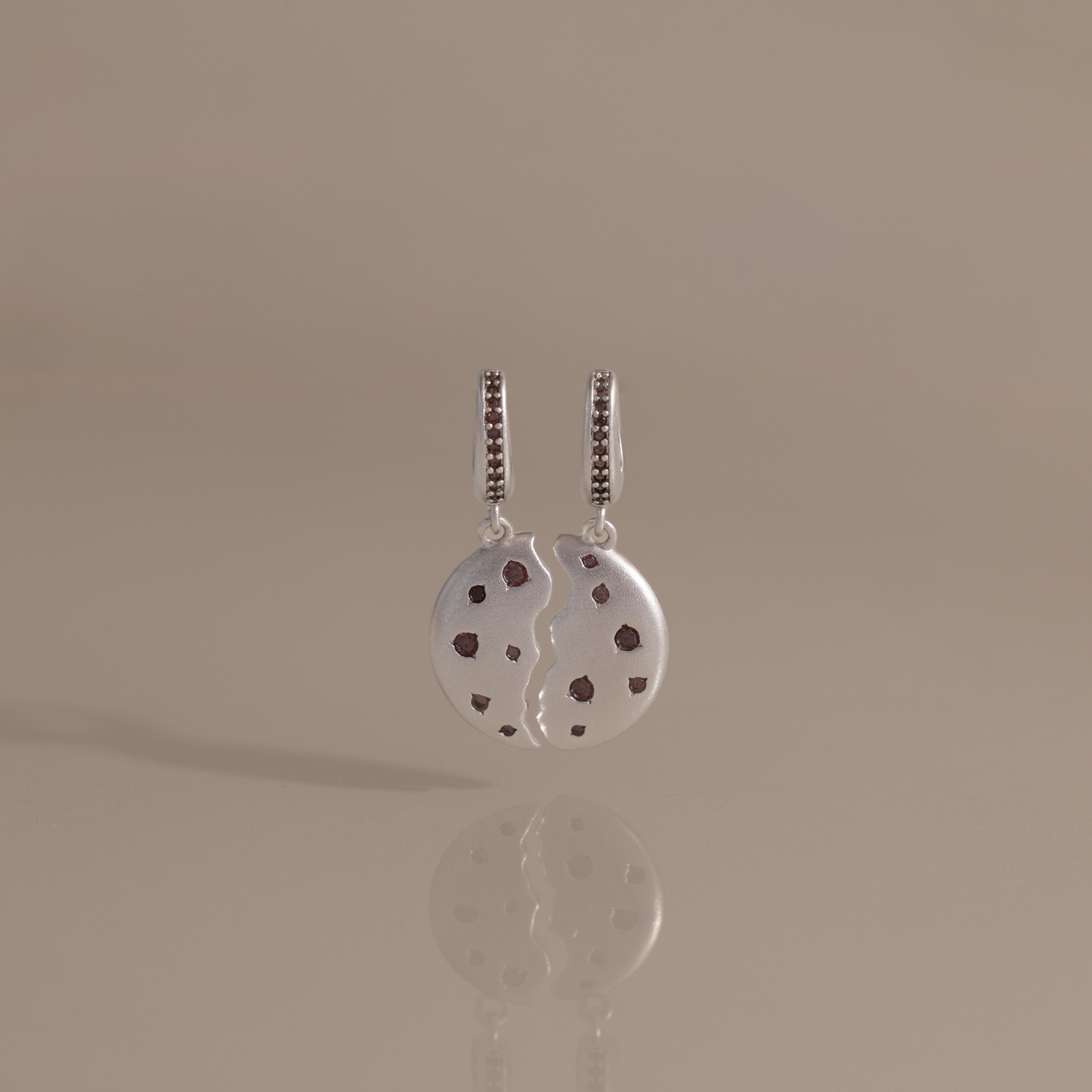 Better Together Cookie Charm Set in Silver