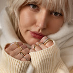 Bold Pave Stacking Ring