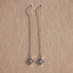 Cosmic Star Threader Earrings