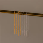 Essential Threader Earrings in 18K Gold