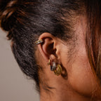 Mixed Metal Ear Cuffs