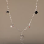 House of Luck Necklace in Silver