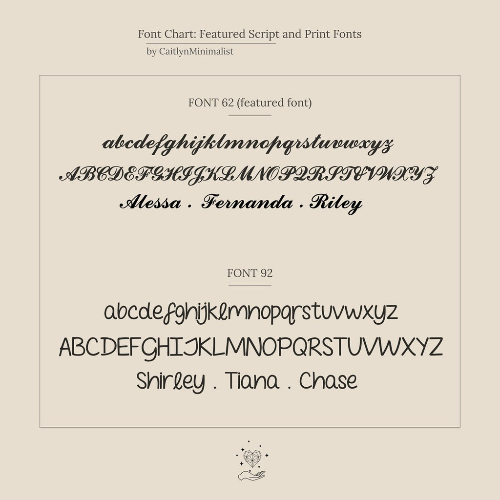 Carrie Box Chain Multiple Name Necklace in Sterling Silver