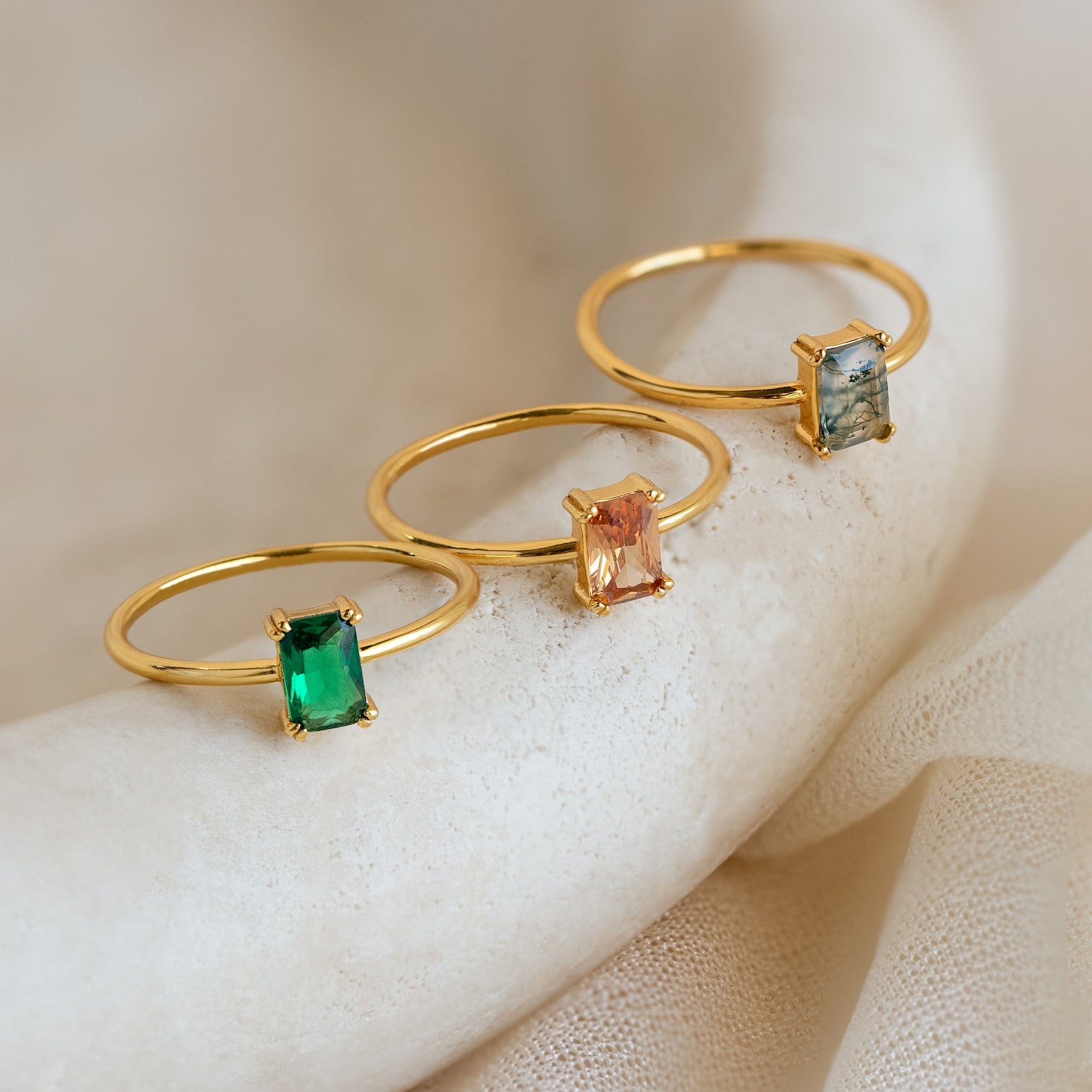 Fine Gemstone Rings – ELINEE