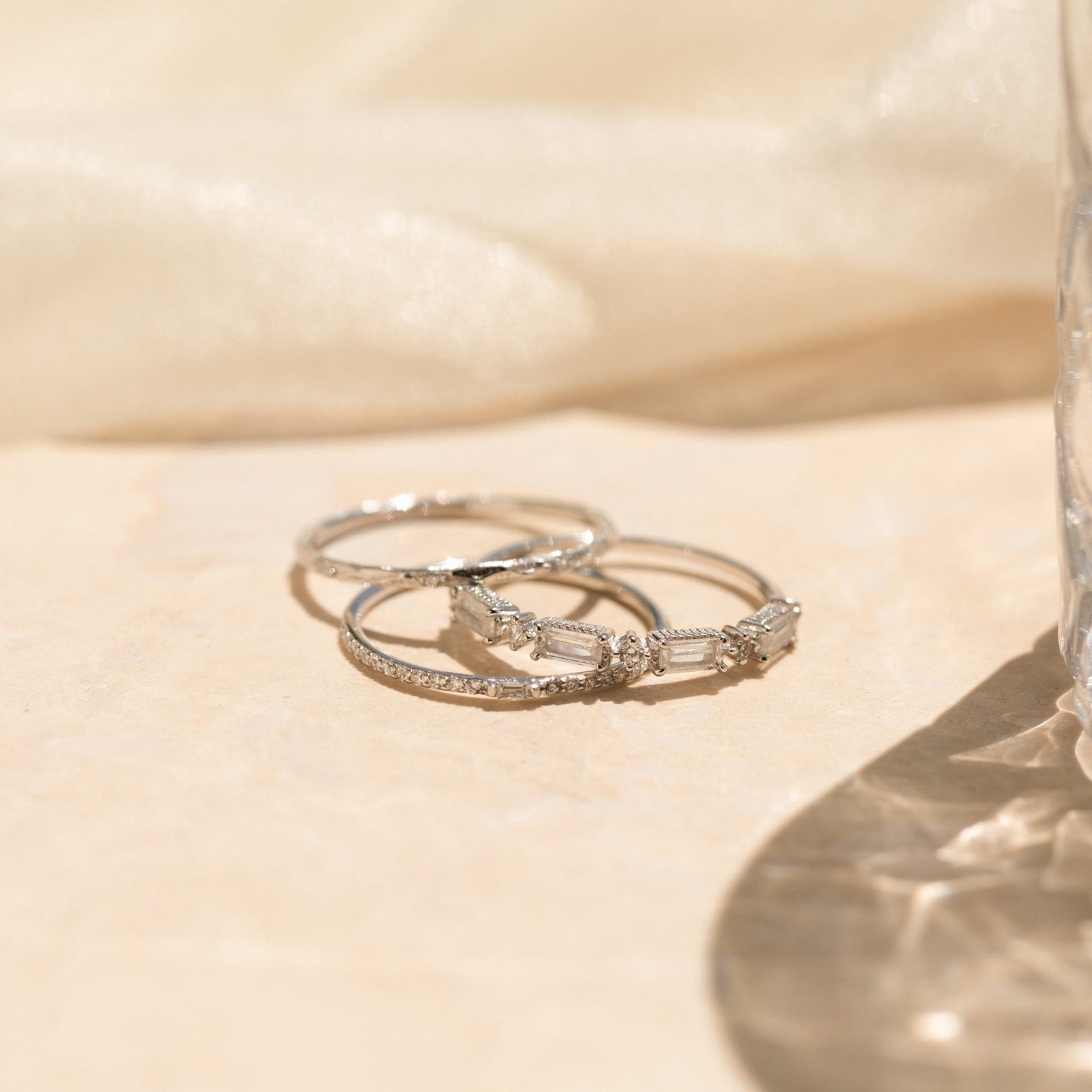 Unique Wedding Rings Set, Gold Wedding Rings Set, Dainty Wedding Rings Set,  Minimalist Wedding Rings Set, Womens Wedding Rings Set -  Canada