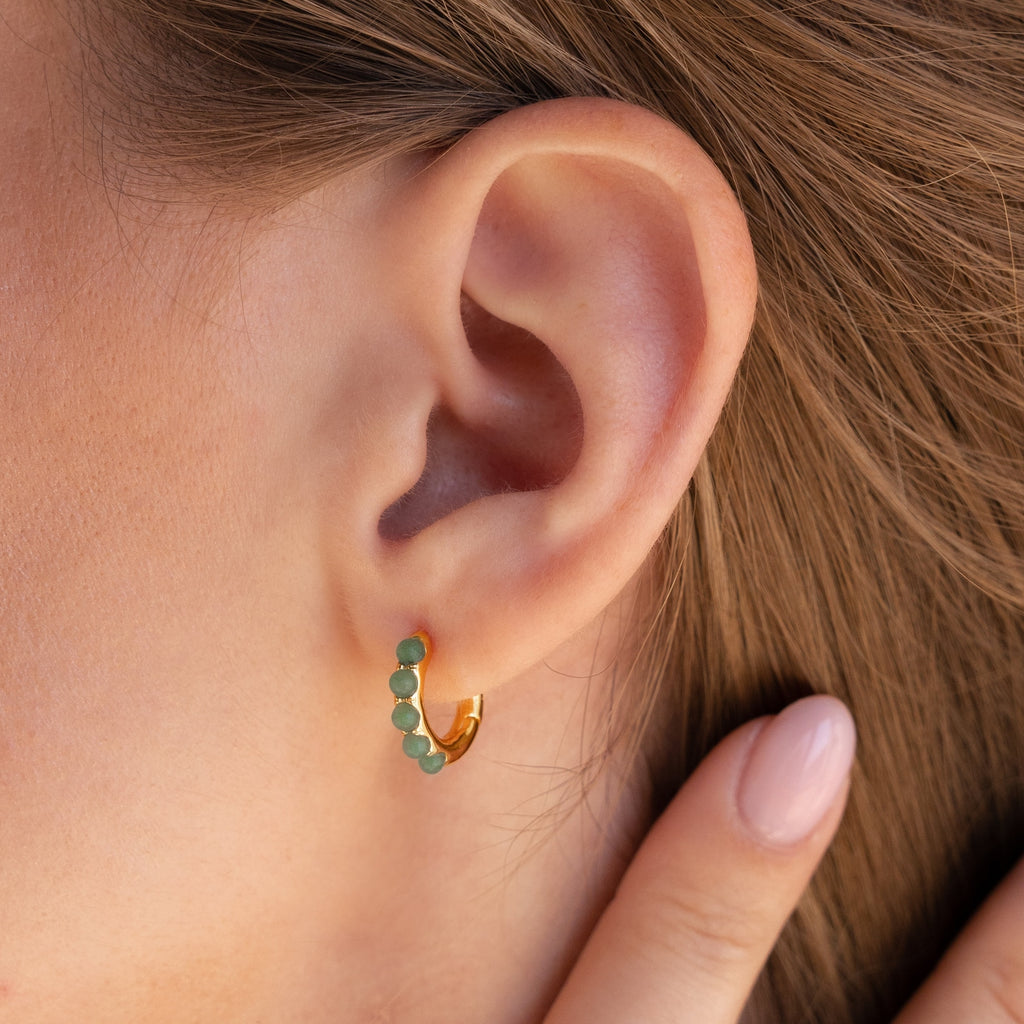 Jade Huggies-Earrings-Caitlyn Minimalist