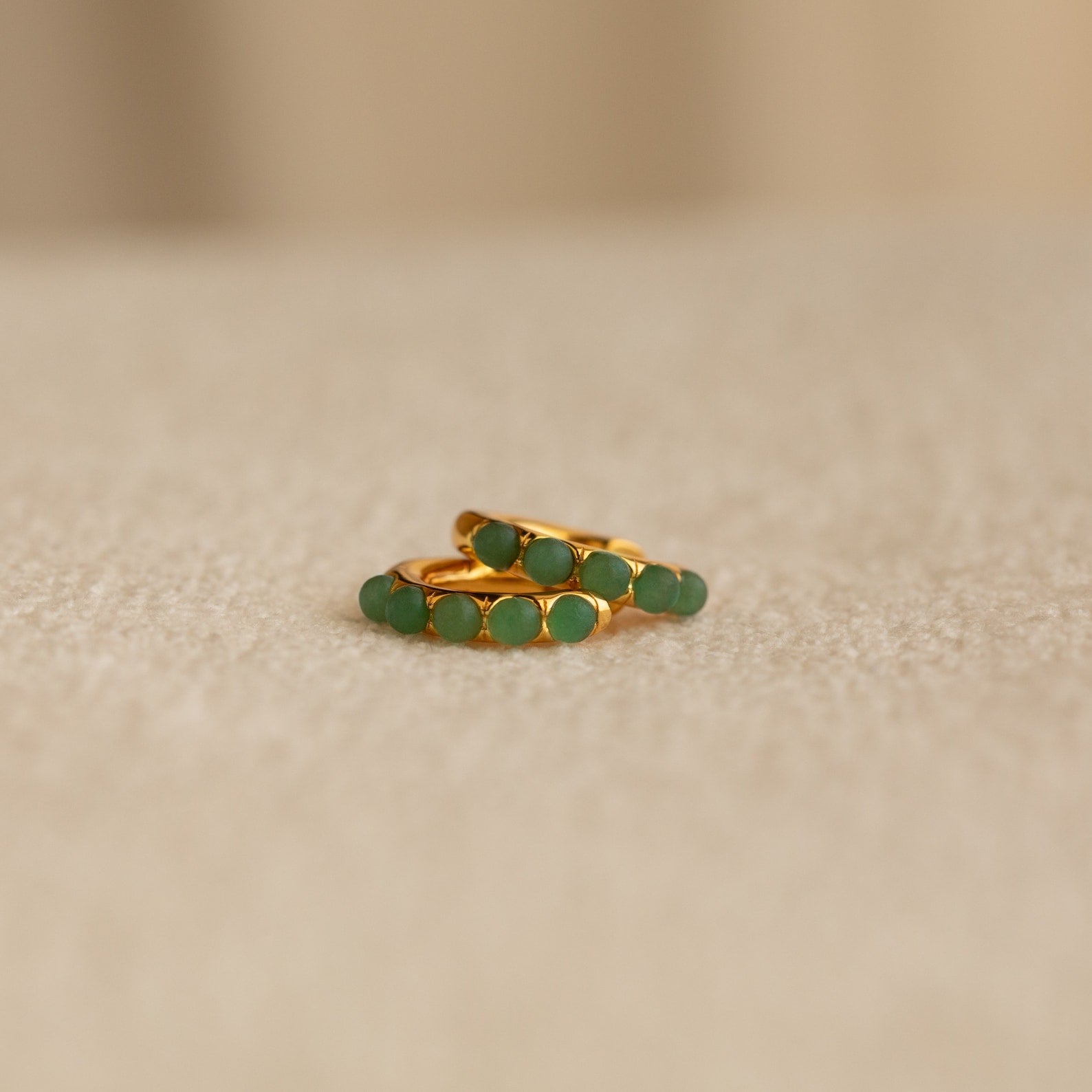 Jade Huggies-Earrings-Caitlyn Minimalist