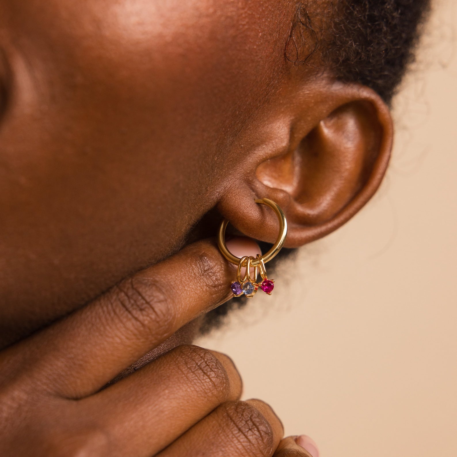 Dainty Amethyst Charm