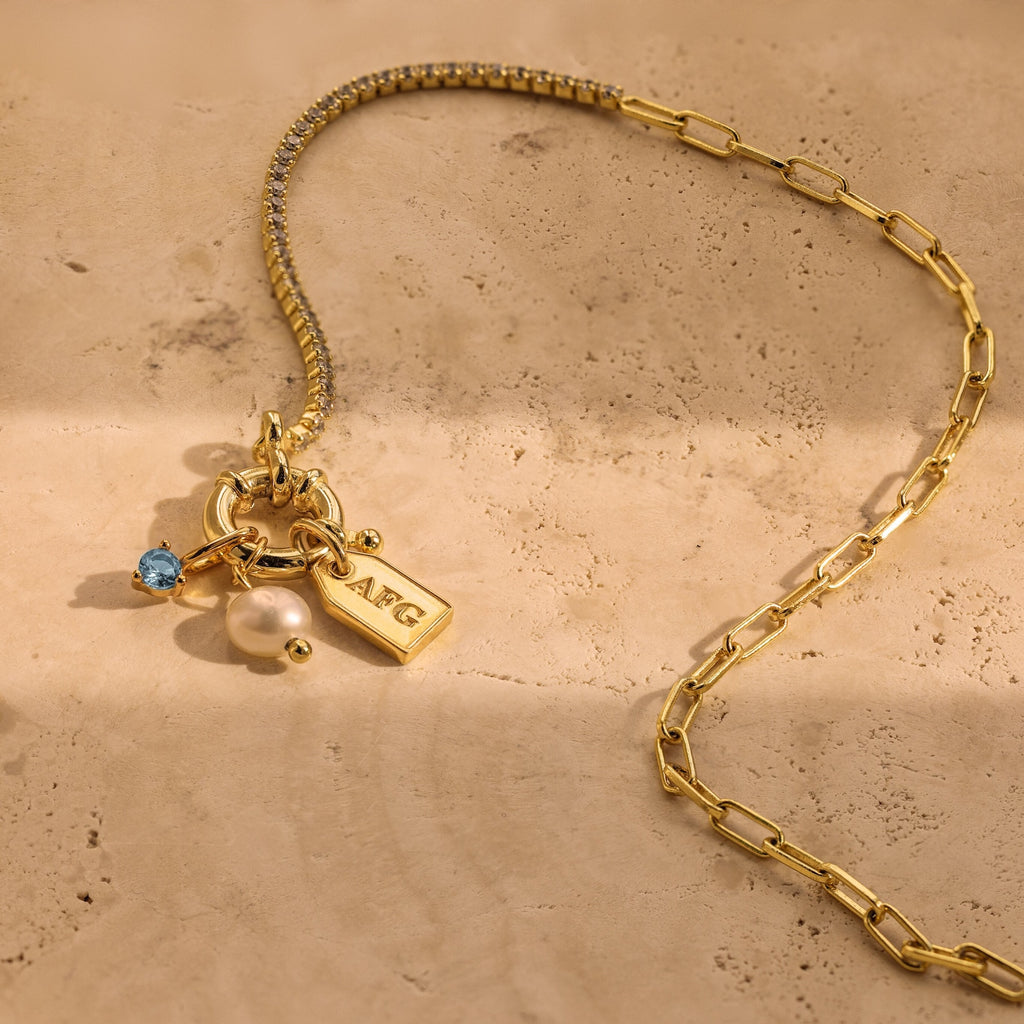 Dainty Light Alexandrite Charm