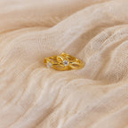 The Diamond Infinity Hoops, adorned with sparkling diamonds, are ideal for anyone who loves romantic jewelry.