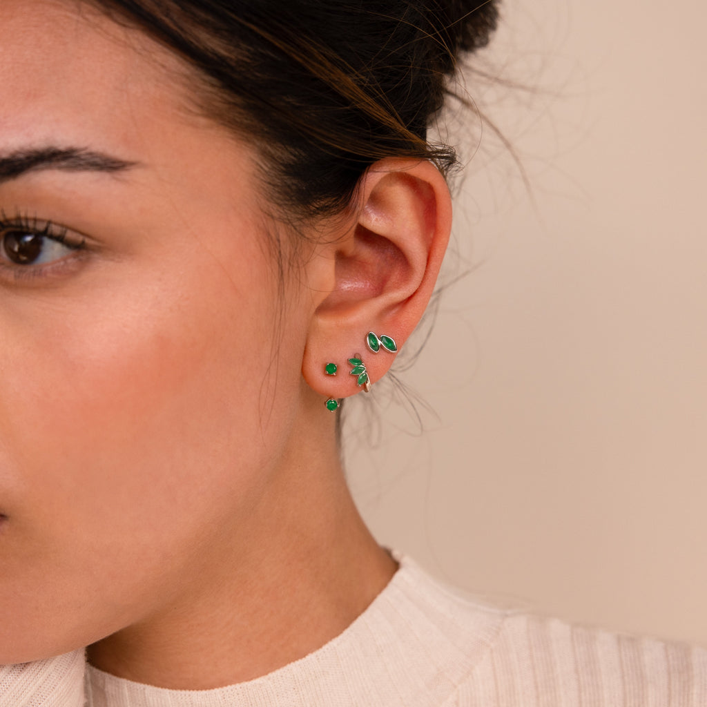 Jade Earrings Set-Earrings-Caitlyn Minimalist